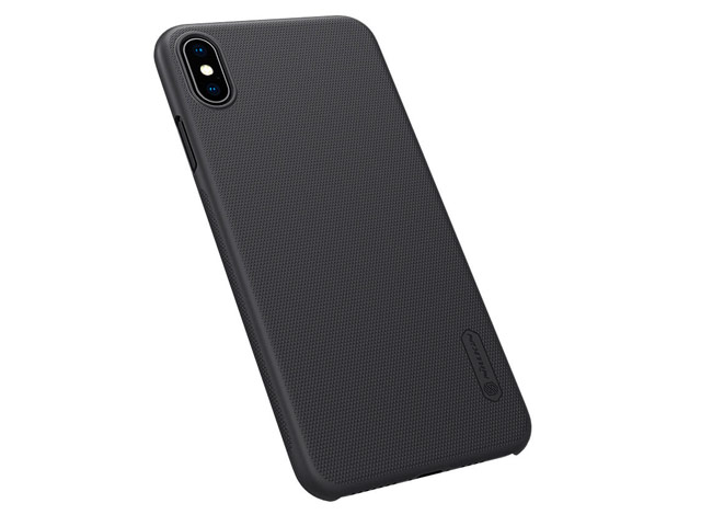 Чехол Nillkin Hard case для Apple iPhone XS max (черный, пластиковый)