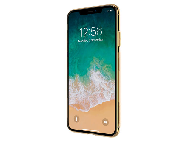 Чехол Nillkin Nature case для Apple iPhone XS max (золотистый, гелевый)