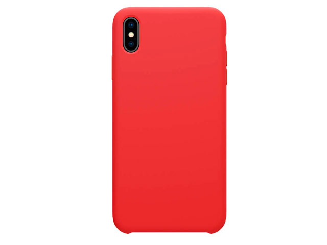 Чехол Nillkin Flex Pure case для Apple iPhone XS max (красный, гелевый)