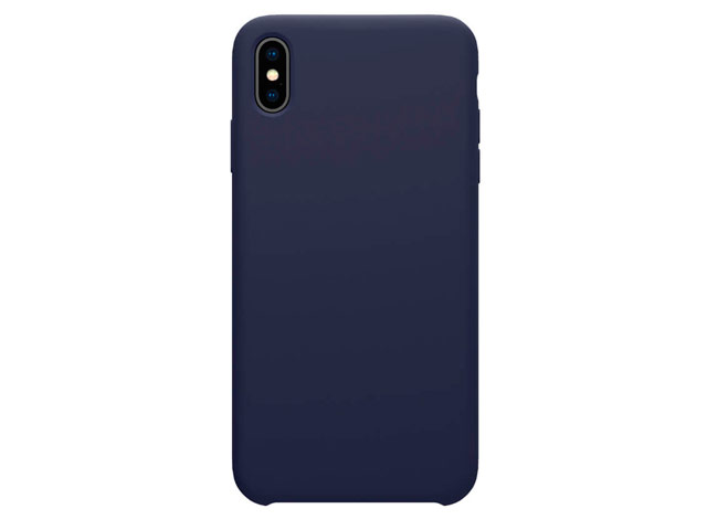 Чехол Nillkin Flex Pure case для Apple iPhone XS max (синий, гелевый)