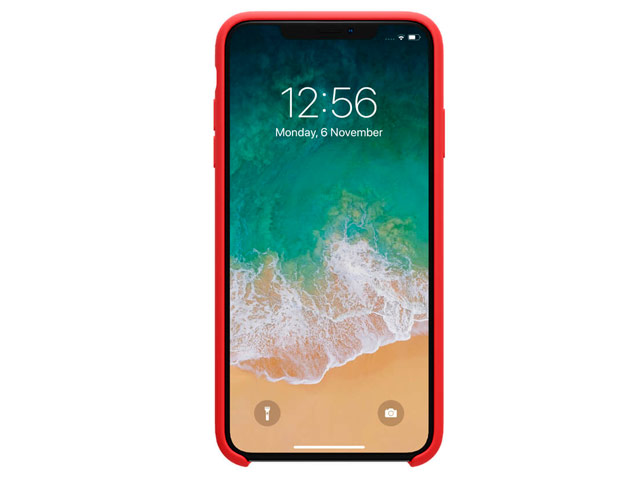 Чехол Nillkin Flex Pure case для Apple iPhone XR (красный, гелевый)