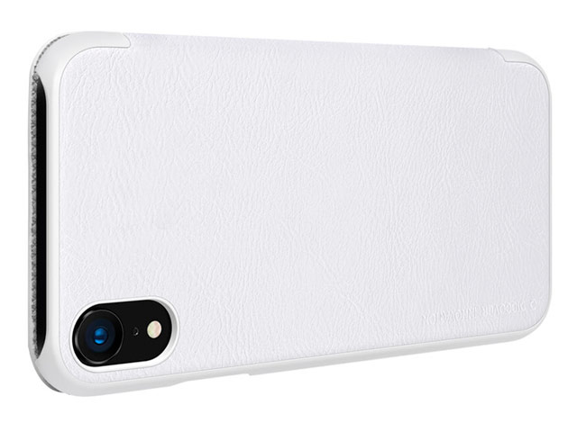 Чехол Nillkin Qin leather case для Apple iPhone XR (белый, кожаный)