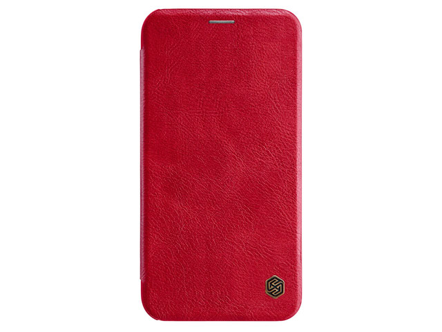 Чехол Nillkin Qin leather case для Apple iPhone XR (красный, кожаный)