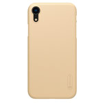 Чехол Nillkin Hard case для Apple iPhone XR (золотистый, пластиковый)