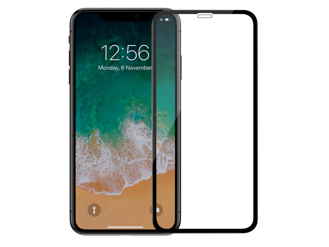 Защитное стекло Nillkin 3D CP+ MAX Glass Protector для Apple iPhone XR (черное)