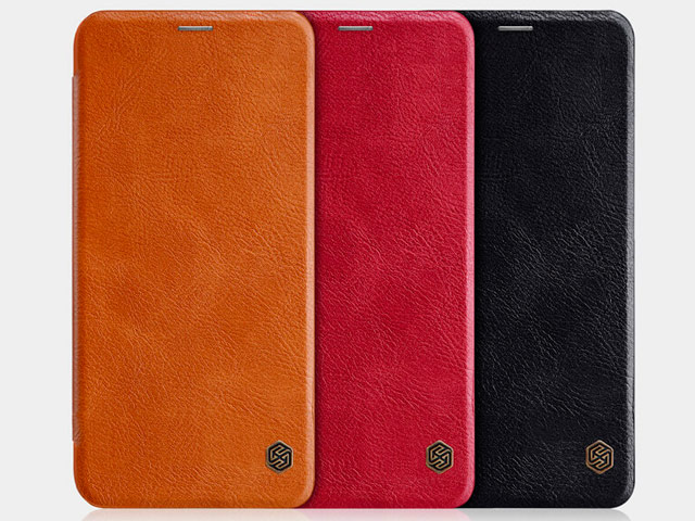 Чехол Nillkin Qin leather case для Huawei Mate 20 lite (черный, кожаный)