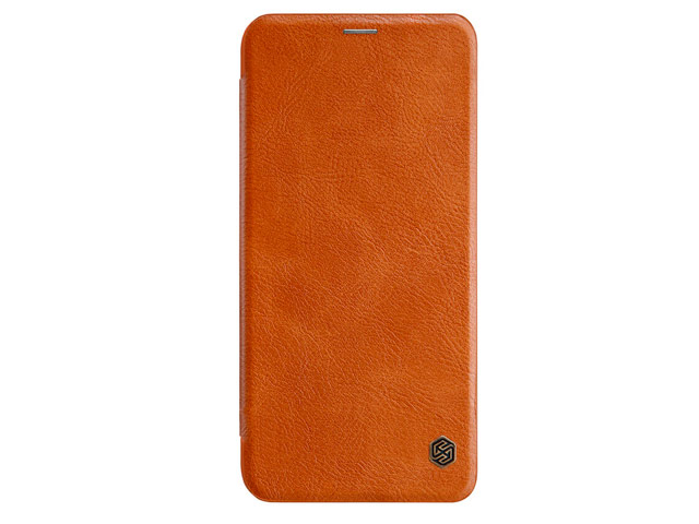 Чехол Nillkin Qin leather case для Huawei Mate 20 lite (коричневый, кожаный)
