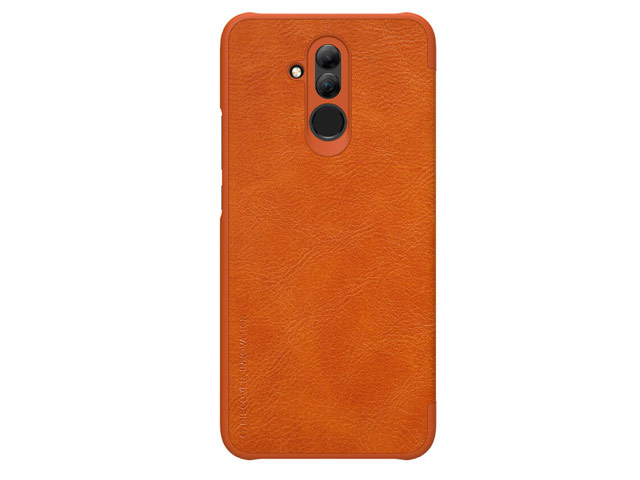 Чехол Nillkin Qin leather case для Huawei Mate 20 lite (коричневый, кожаный)