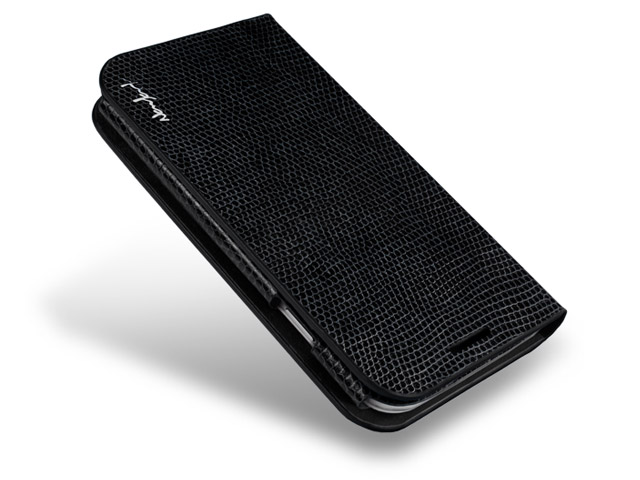 Чехол Navjack Vellum Series case для Samsung Galaxy S4 i9500 (черный, кожанный)