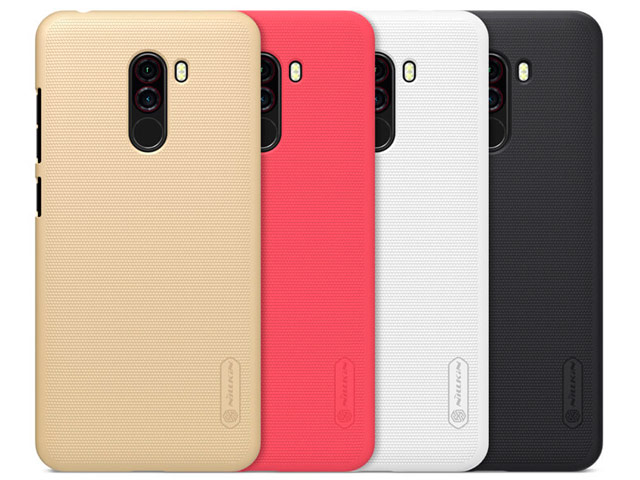 Чехол Nillkin Hard case для Xiaomi Pocophone F1 (золотистый, пластиковый)