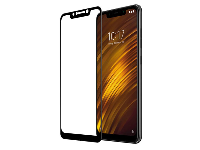 Защитное стекло Nillkin 3D CP+ MAX Glass Protector для Xiaomi Pocophone F1 (черное)