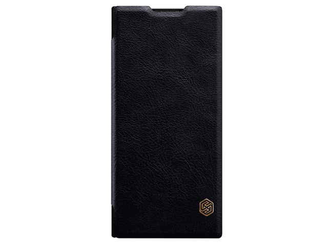 Чехол Nillkin Qin leather case для Sony Xperia XA2 plus (черный, кожаный)