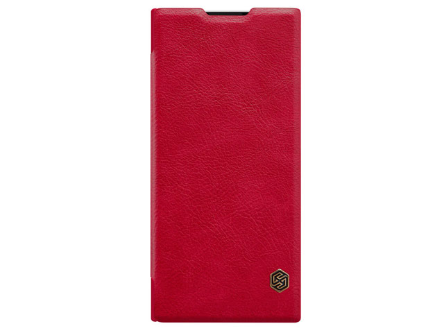 Чехол Nillkin Qin leather case для Sony Xperia XA2 plus (красный, кожаный)
