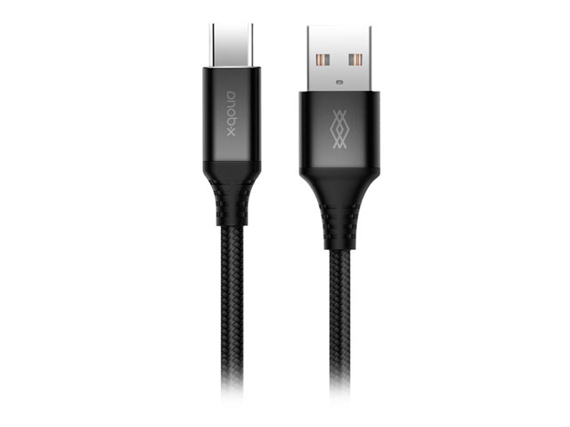 USB-кабель X-Doria X-Speed Cable (USB Type C, черный, 1 м)