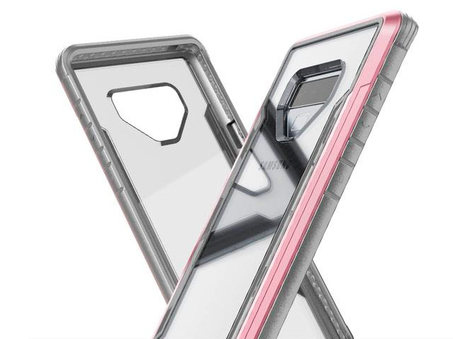Чехол X-doria Defense Shield для Samsung Galaxy Note 9 (розово-золотистый, маталлический)