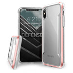 Чехол X-doria Defense Shield для Apple iPhone XS (розовый, маталлический)