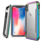 Чехол X-doria Defense Shield для Apple iPhone XS (хамелеон, маталлический)