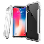 Чехол X-doria Defense Clear для Apple iPhone XR (белый, пластиковый)