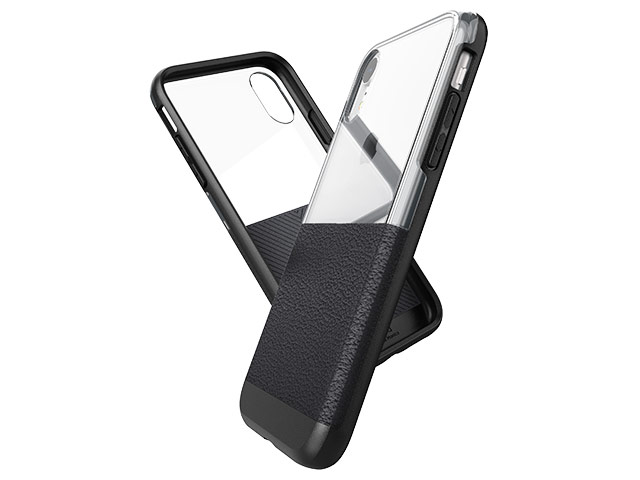 Чехол X-doria Dash case для Apple iPhone XR (черный, кожаный)