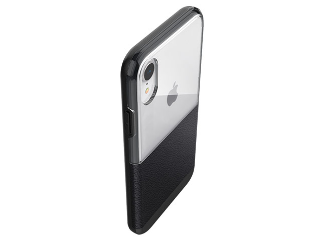 Чехол X-doria Dash case для Apple iPhone XR (черный, кожаный)