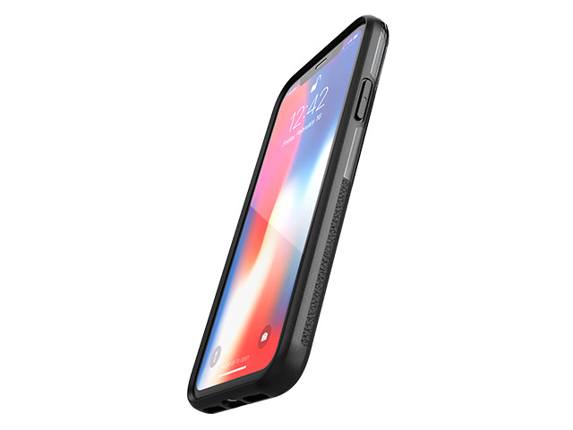 Чехол X-doria Dash case для Apple iPhone XR (черный, кожаный)