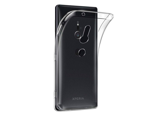 Чехол Yotrix UltrathinCase для Sony Xperia XZ3 (прозрачный, гелевый)