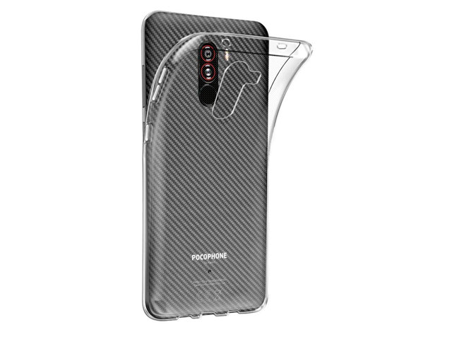 Чехол Yotrix UltrathinCase для Xiaomi Pocophone F1 (прозрачный, гелевый)