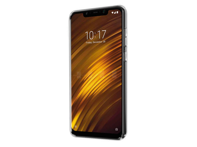 Чехол Yotrix UltrathinCase для Xiaomi Pocophone F1 (прозрачный, гелевый)