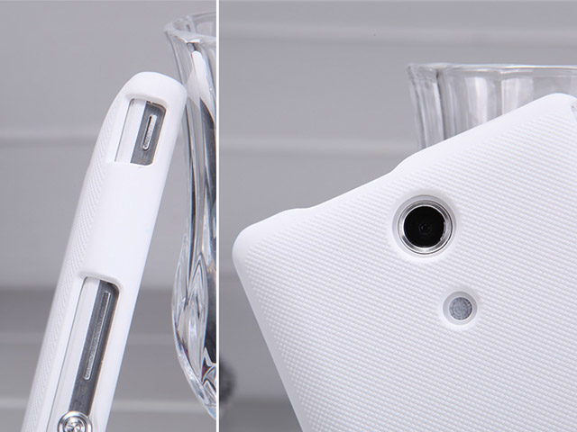 Чехол Nillkin Hard case для Sony Xperia ZR M36h (белый, пластиковый)