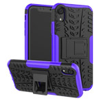 Чехол Yotrix Shockproof case для Apple iPhone XR (фиолетовый, пластиковый)