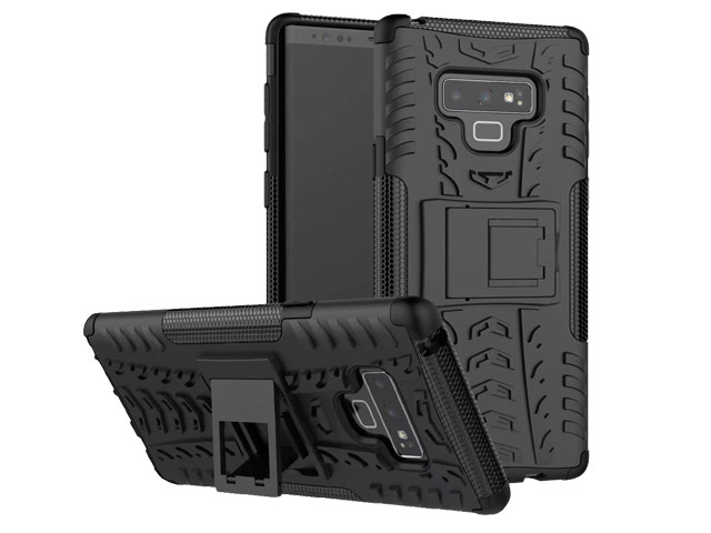 Чехол Yotrix Shockproof case для Samsung Galaxy Note 9 (черный, пластиковый)