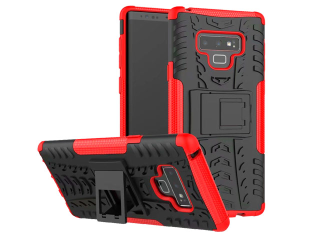 Чехол Yotrix Shockproof case для Samsung Galaxy Note 9 (красный, пластиковый)