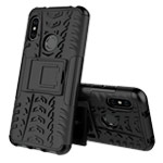 Чехол Yotrix Shockproof case для Xiaomi Redmi 6 pro (черный, пластиковый)