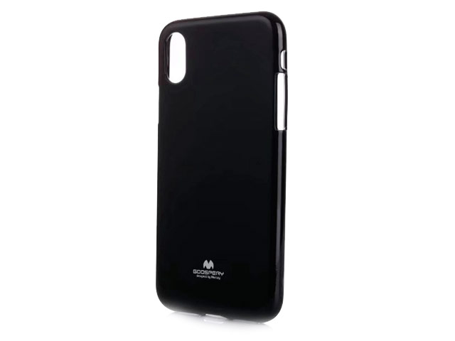 Чехол Mercury Goospery Jelly Case для Apple iPhone XR (черный, гелевый)