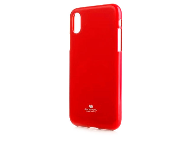 Чехол Mercury Goospery Jelly Case для Apple iPhone XR (красный, гелевый)