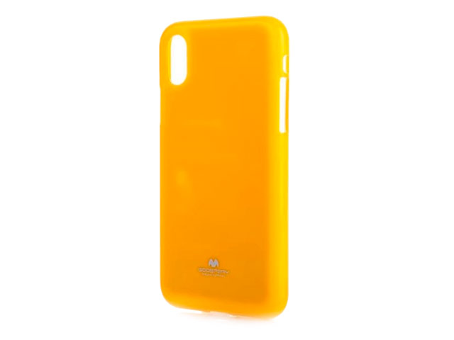 Чехол Mercury Goospery Jelly Case для Apple iPhone XR (желтый, гелевый)