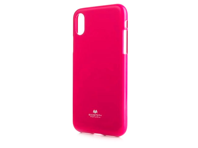 Чехол Mercury Goospery Jelly Case для Apple iPhone XR (малиновый, гелевый)