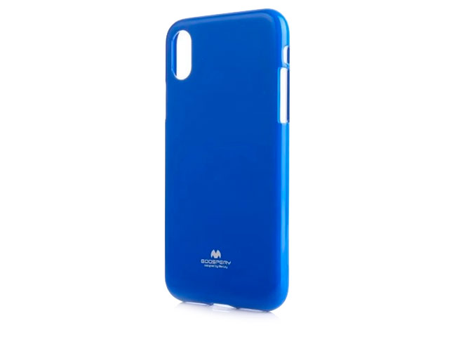 Чехол Mercury Goospery Jelly Case для Apple iPhone XR (синий, гелевый)