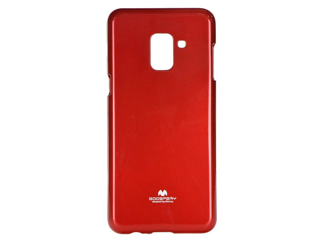 Чехол Mercury Goospery Jelly Case для Samsung Galaxy A6 2018 (красный, гелевый)