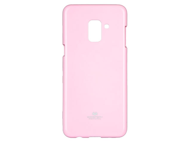Чехол Mercury Goospery Jelly Case для Samsung Galaxy A6 2018 (розовый, гелевый)