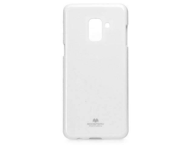 Чехол Mercury Goospery Jelly Case для Samsung Galaxy A6 2018 (белый, гелевый)