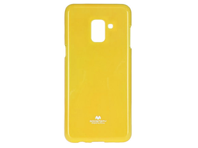 Чехол Mercury Goospery Jelly Case для Samsung Galaxy A6 2018 (желтый, гелевый)