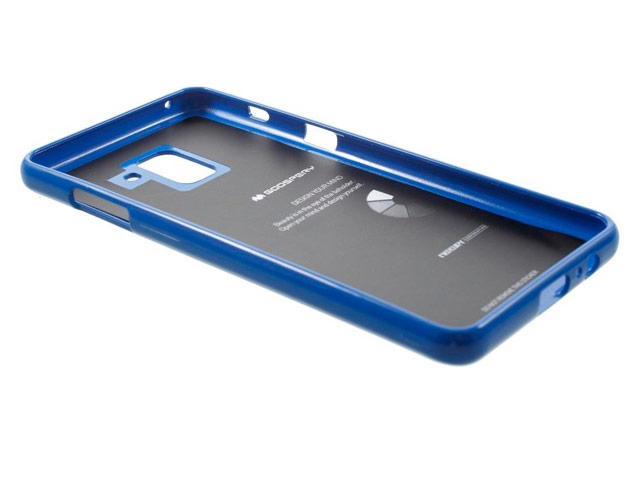 Чехол Mercury Goospery Jelly Case для Samsung Galaxy A6 2018 (синий, гелевый)