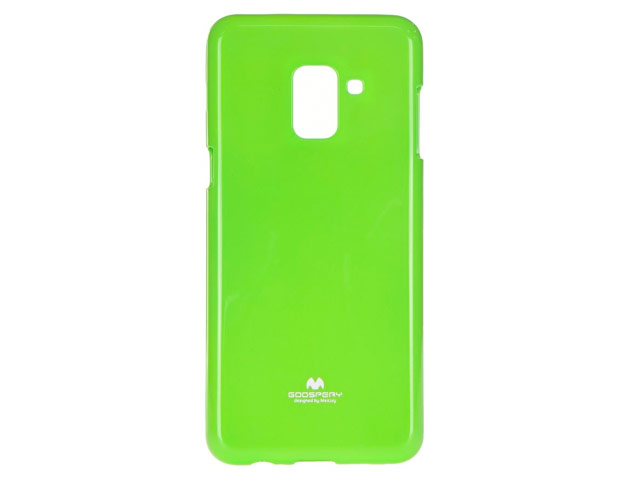 Чехол Mercury Goospery Jelly Case для Samsung Galaxy A6 2018 (зеленый, гелевый)