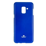 Чехол Mercury Goospery Jelly Case для Samsung Galaxy A6 plus 2018 (синий, гелевый)