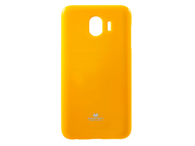 Чехол Mercury Goospery Jelly Case для Samsung Galaxy J4 (желтый, гелевый)