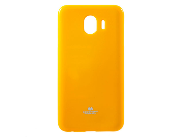 Чехол Mercury Goospery Jelly Case для Samsung Galaxy J4 (желтый, гелевый)