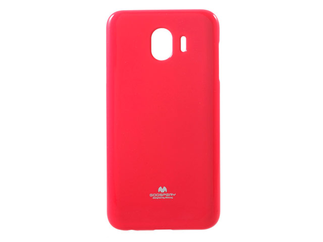 Чехол Mercury Goospery Jelly Case для Samsung Galaxy J4 (малиновый, гелевый)