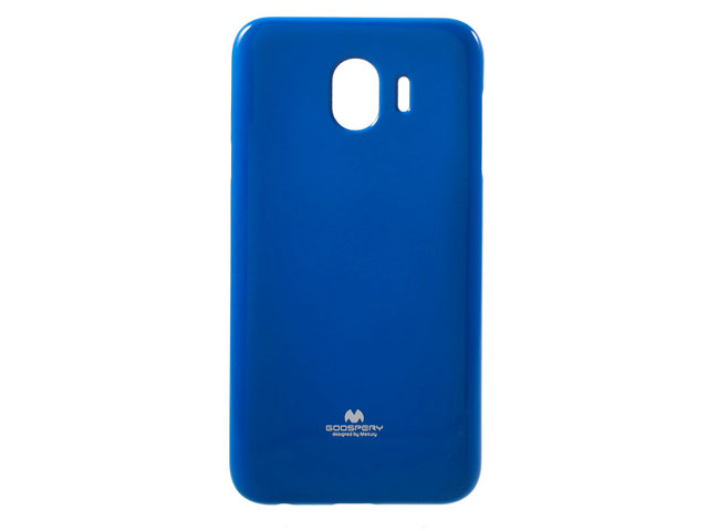 Чехол Mercury Goospery Jelly Case для Samsung Galaxy J4 (синий, гелевый)