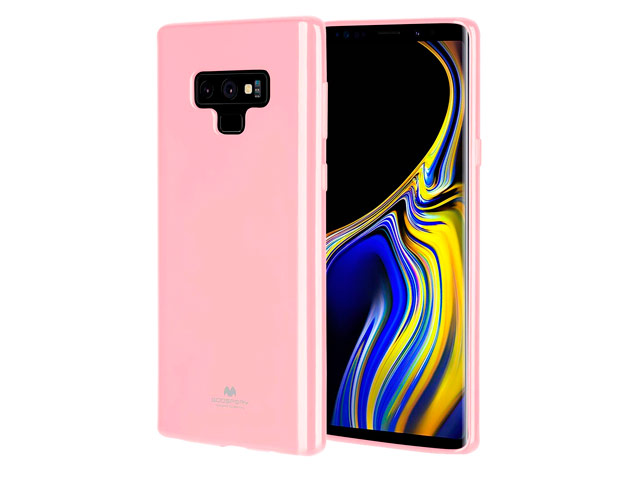 Чехол Mercury Goospery Jelly Case для Samsung Galaxy Note 9 (розовый, гелевый)